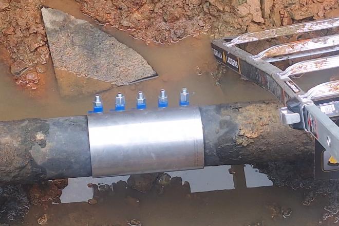 Emergency Water Main Repair – 6″ Pressurized Line Failure | RYN ...